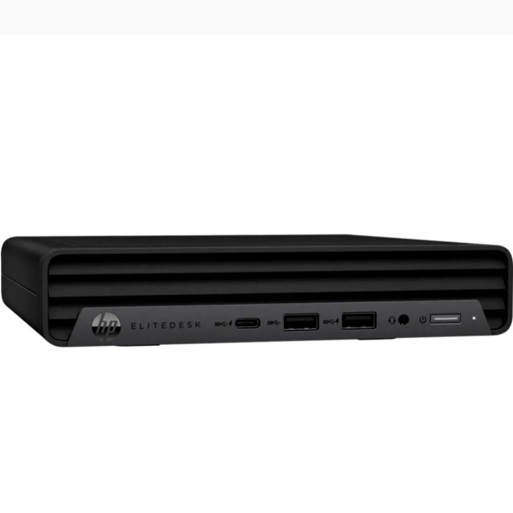 HP EliteDesk 800 G6 Desktop Mini PC with 2 Monitors